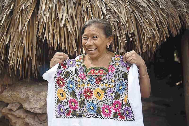 En Yucatán se conoce como hipil