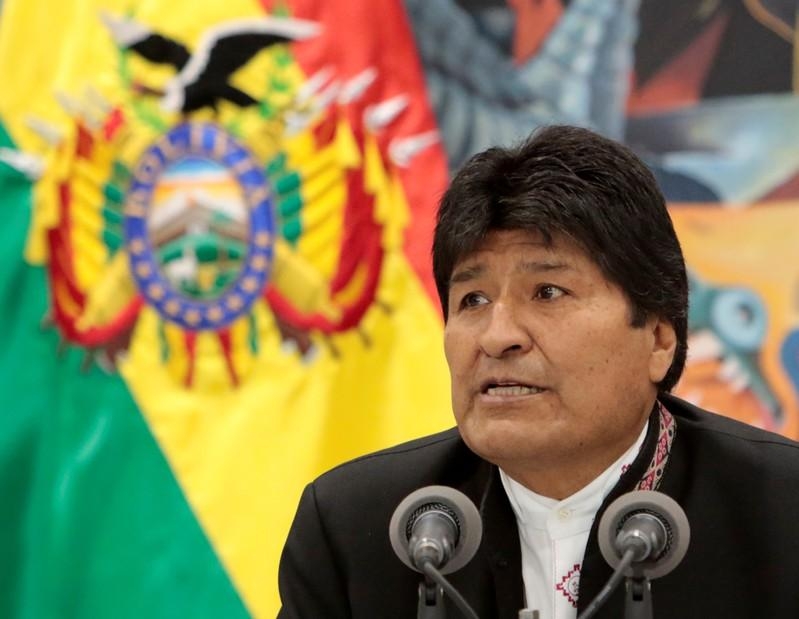 Evo Morales, expresidente de Bolivia