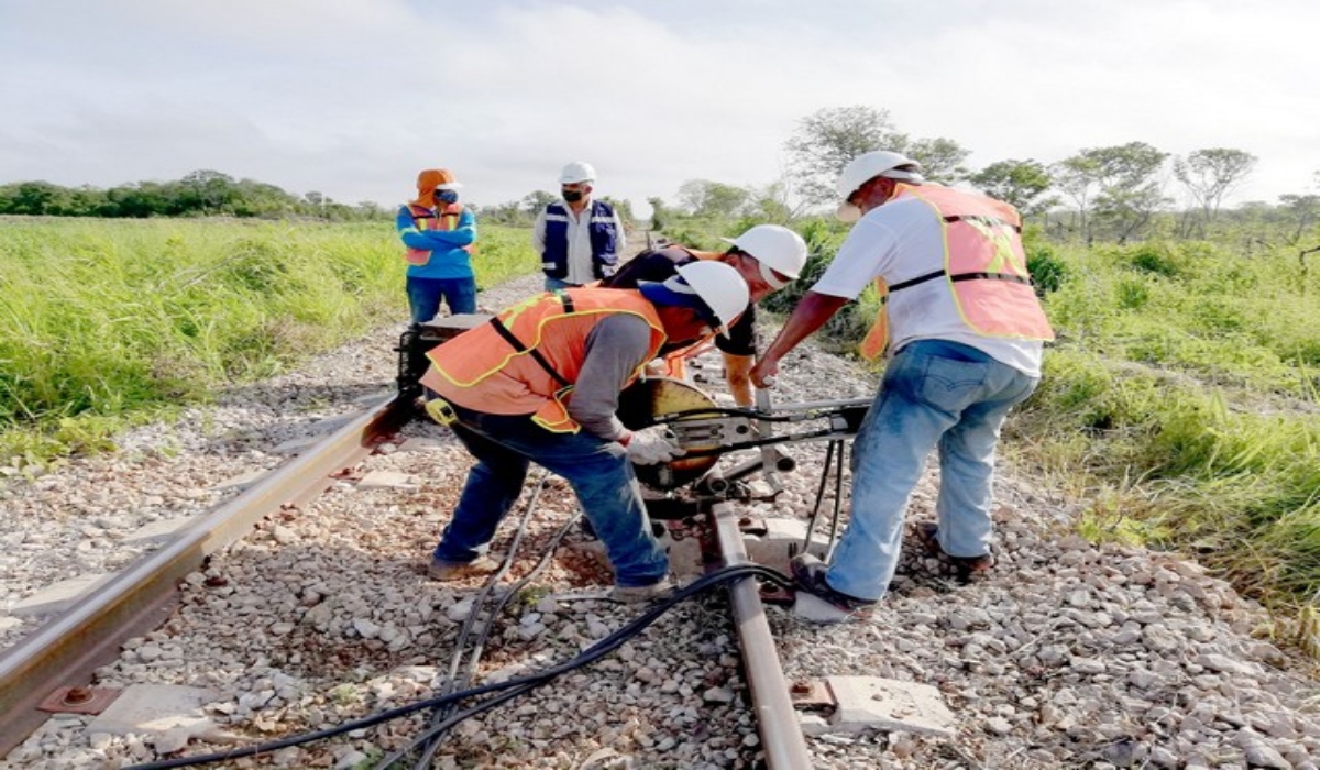 Inician los trabajos del Tren Maya en Calkiní