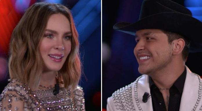 Belinda y Christian Nodal 'defraudaron' a sus fans en La Voz: VIDEO