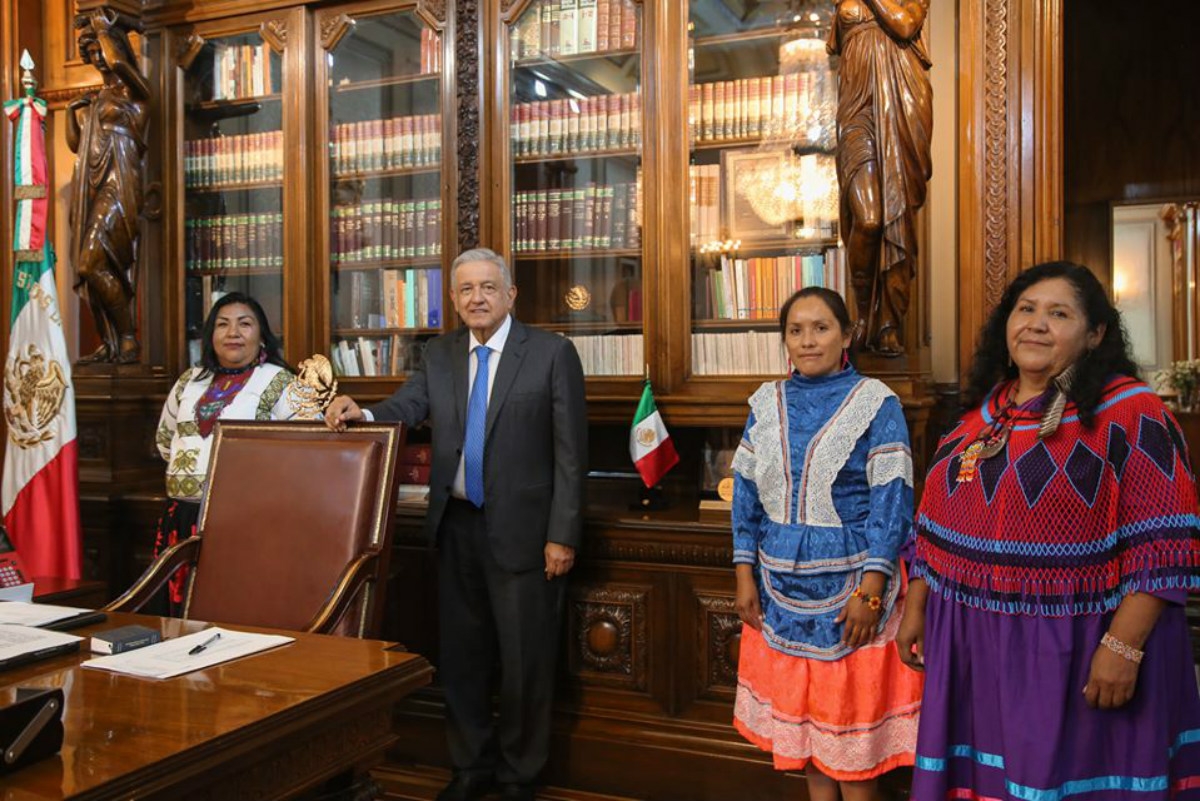 El Presidente presentó a sus candidatas para el Conapred (@lopezobrador_)