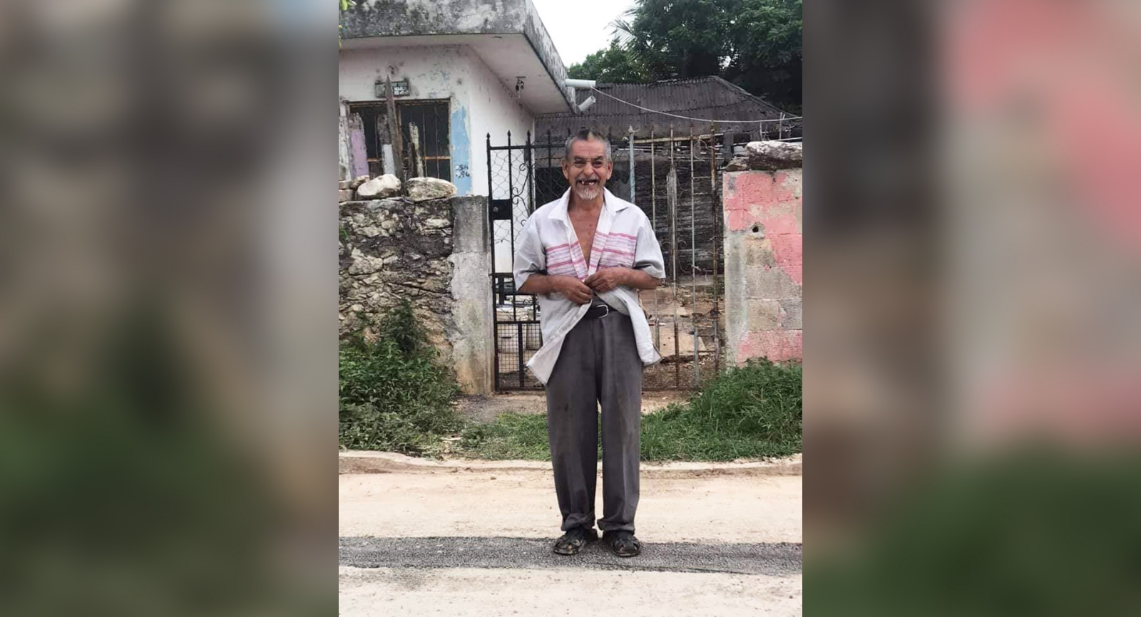 Piden ayuda para Don Chayo, abuelito de Chetumal sin trabajo por el COVID-19