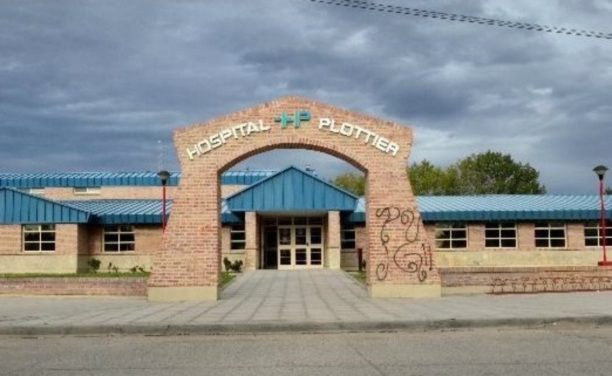 Hospital de Plottier, en Neuquén, Argentina (Especial)