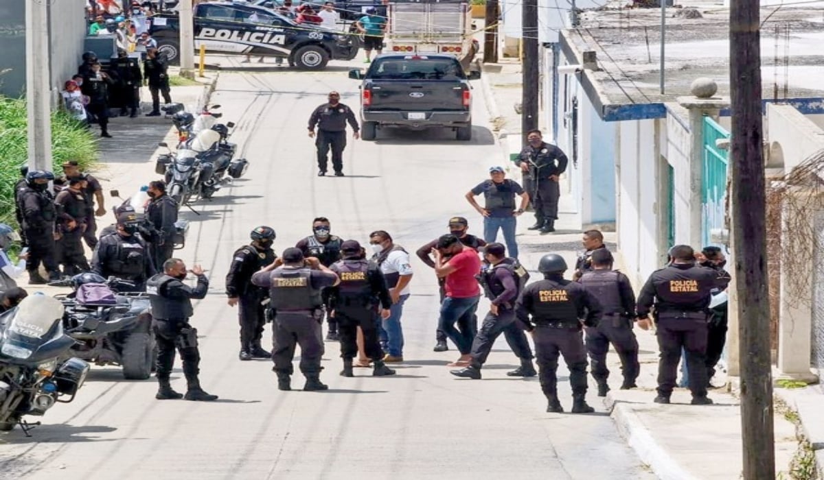 Realizan operativo para rescatar a una mujer en la Colonia Peña de Campeche