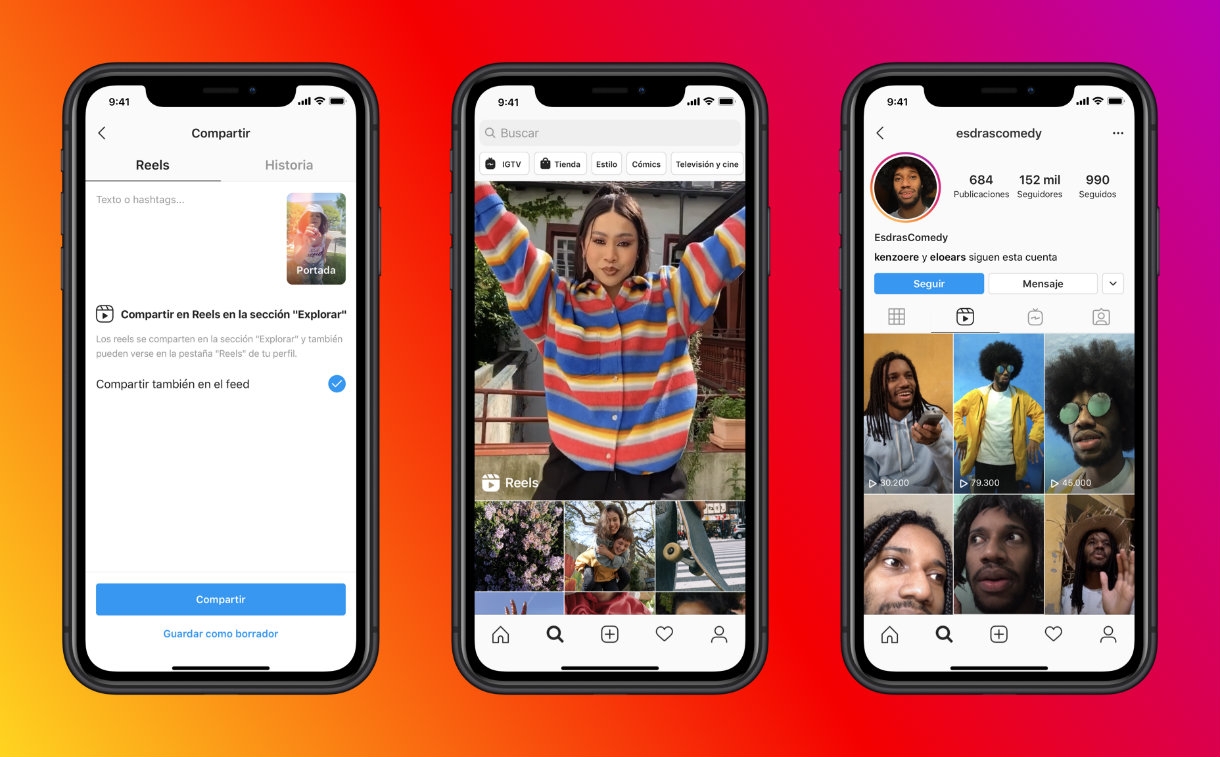 Facebook lanza un producto similar a TikTok dentro de Instagram (Especial)