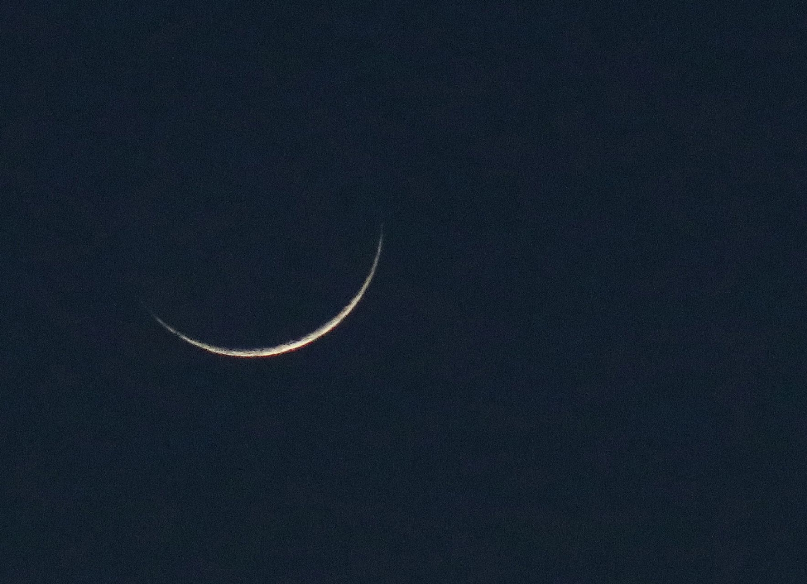 Luna nueva desde Cuernavaca, Morelos, en 2018 (Cuartoscuro)