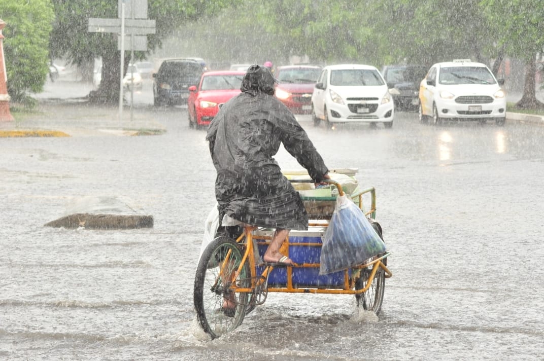 Yucatán presenta grandes probabilidades de lluvia debido a la onda tropical Núm. 16