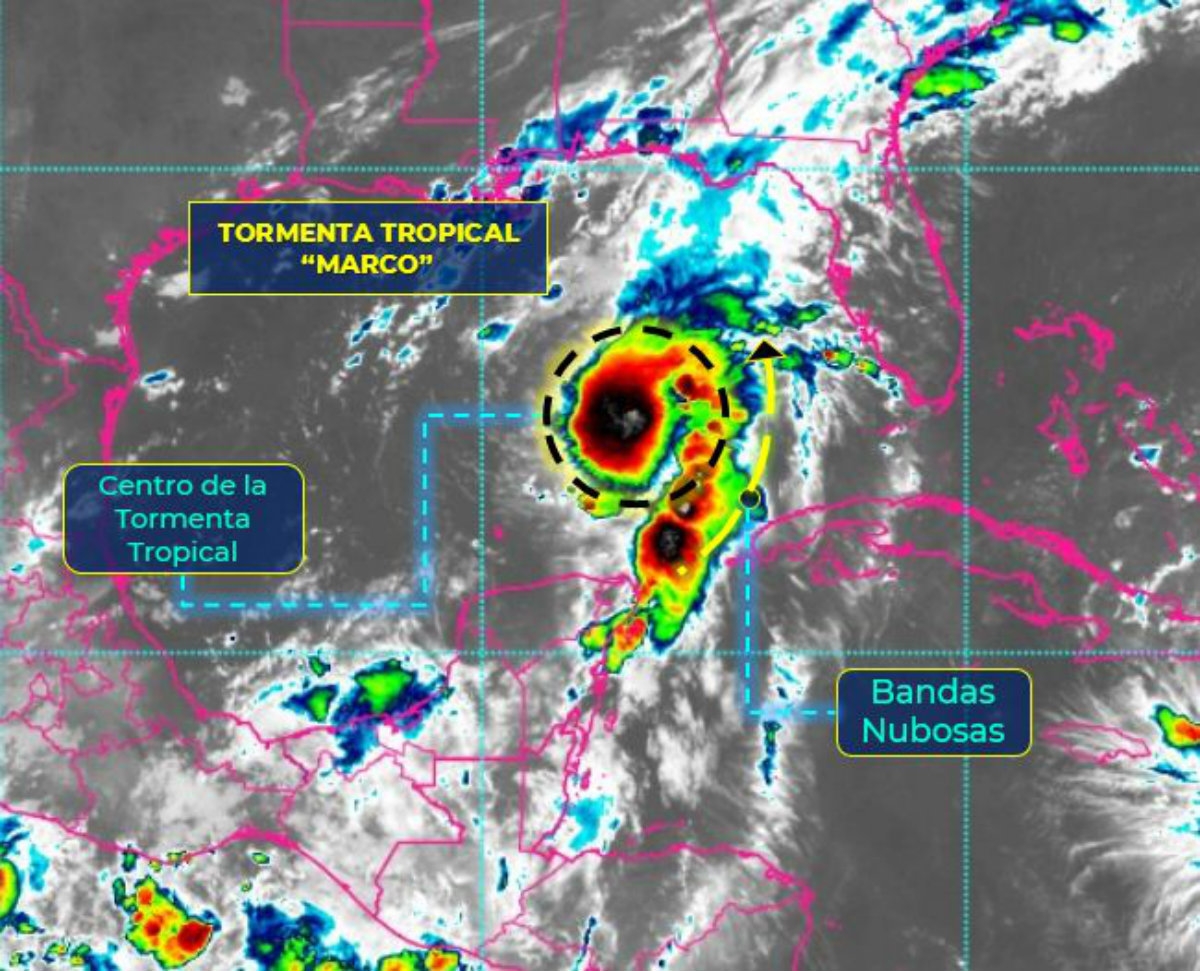 Lluvias muy fuertes con descargas eléctricas para hoy en Quintana Roo