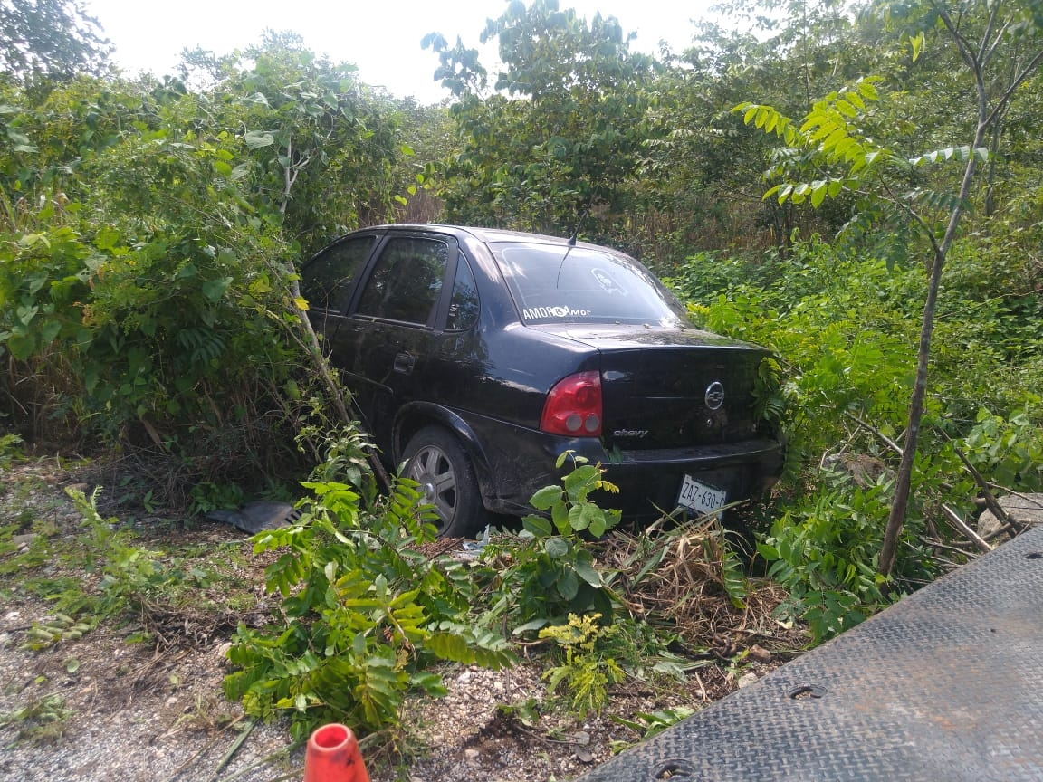 Altercado automovilístico en Temozón deja dos heridos