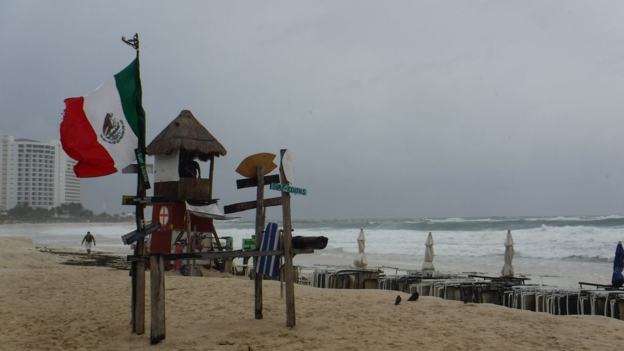 Quintana Roo, con lluvias moderadas por la cercanía de la Tormenta Tropical Laura