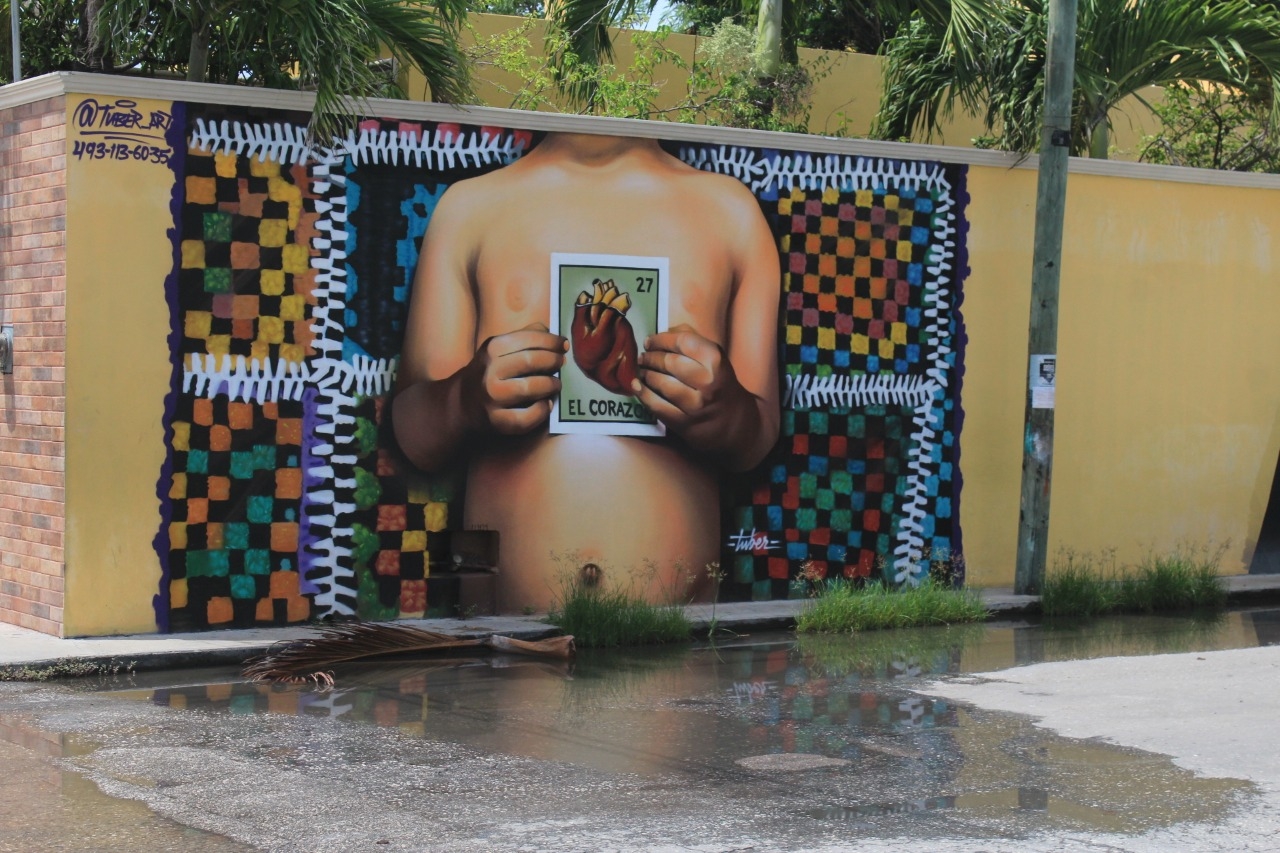 "Isla de Murales" llena de color los calles de Ciudad del Carmen