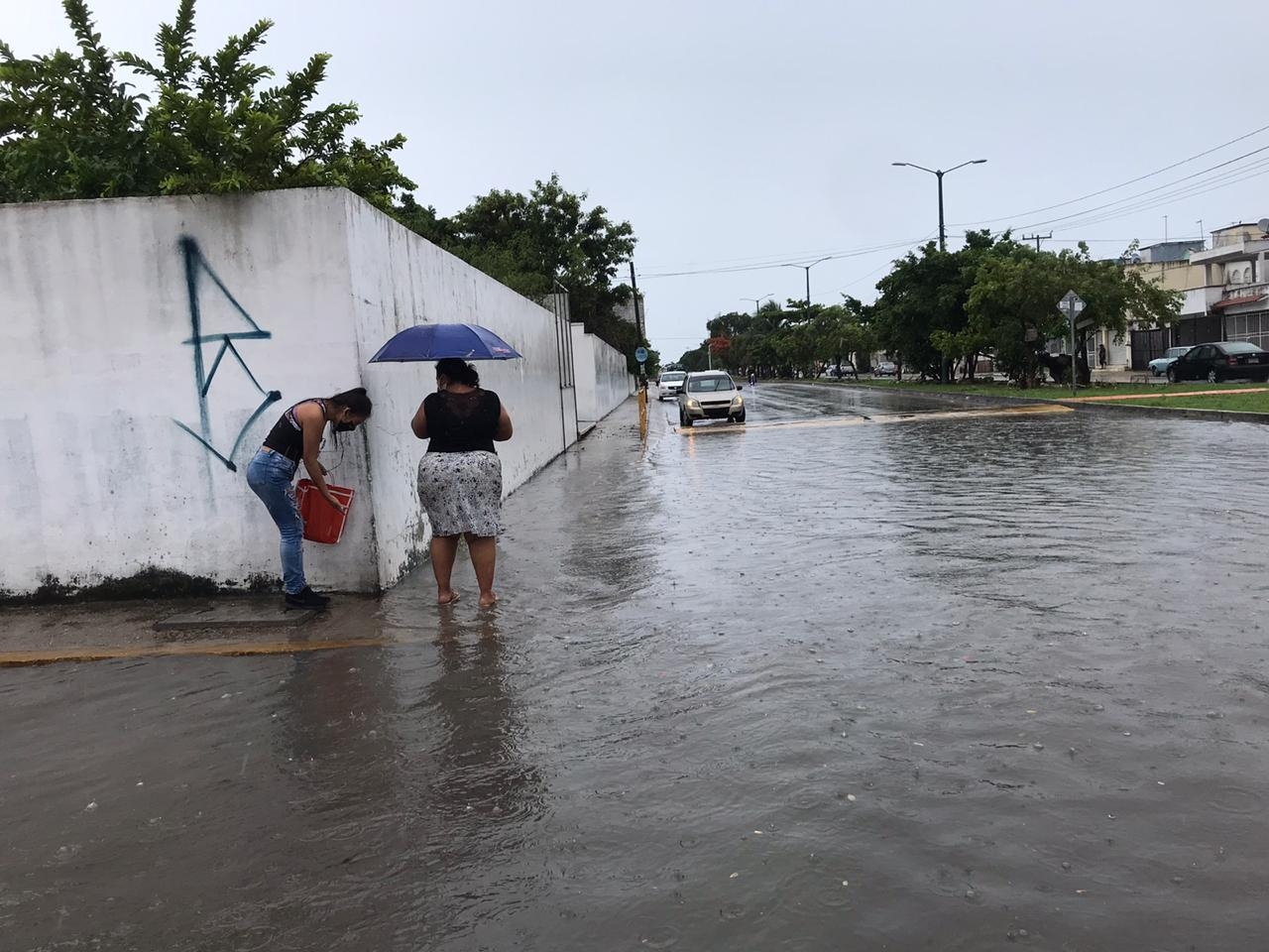 Lluvias muy fuertes a puntuales intensas en el sur y sureste del país