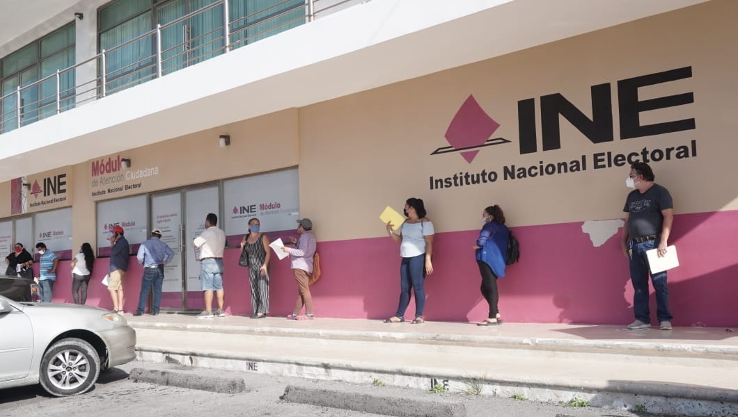 INE en Campeche recibe más de 400 solicitudes en su reapertura