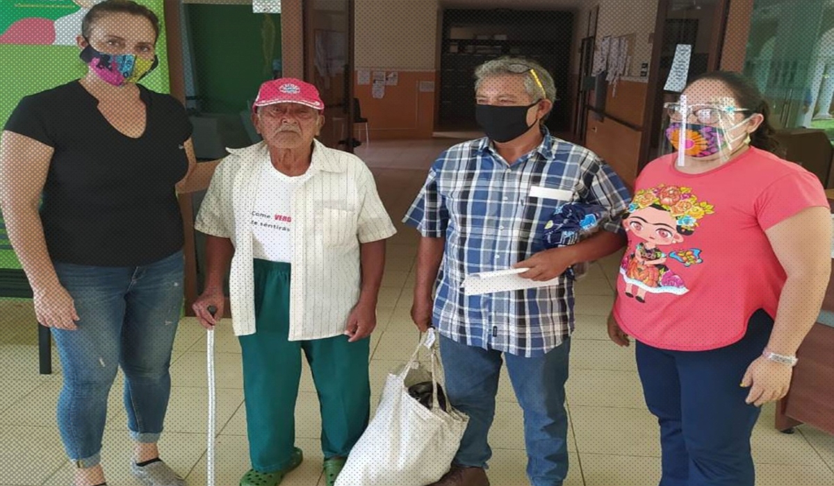 Localizan a familiares de abuelito extraviado en Campeche