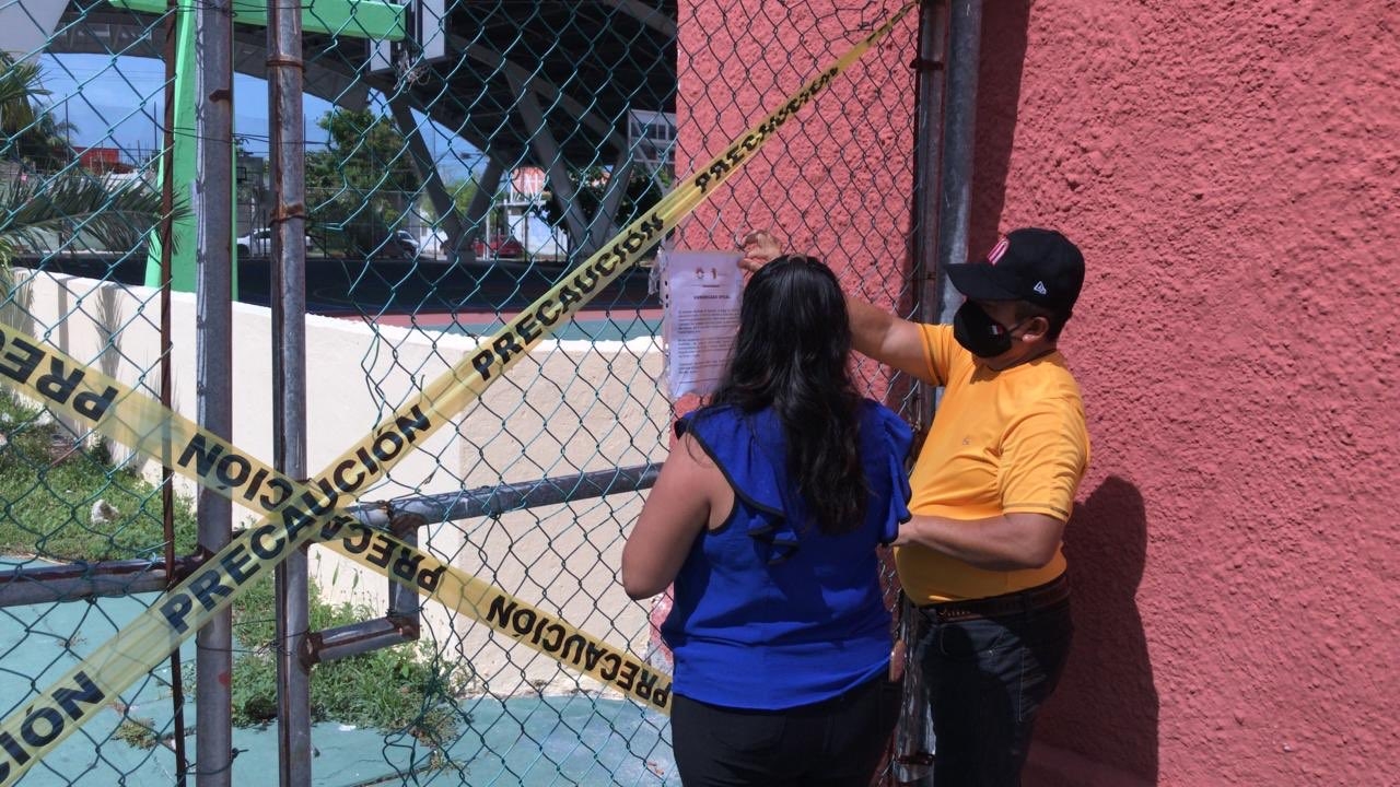 Piden reportar a quien no respete restricciones en unidades deportivas de Cancún