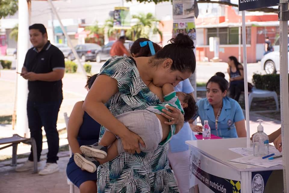 Lactancia materna debe promoverse todo el año en Ciudad del Carmen, proponen