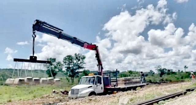 Tren Maya: desmantelan vías férreas en Tenabo