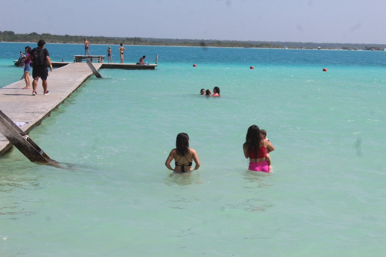 El balneario se encuentra abierto, actualmente, para huéspedes del hotel balneario Foto: Manuel Collí