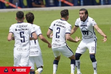 Pumas le ganó 3-0 al San Luis en Ciudad Universidad (@PumasMX)