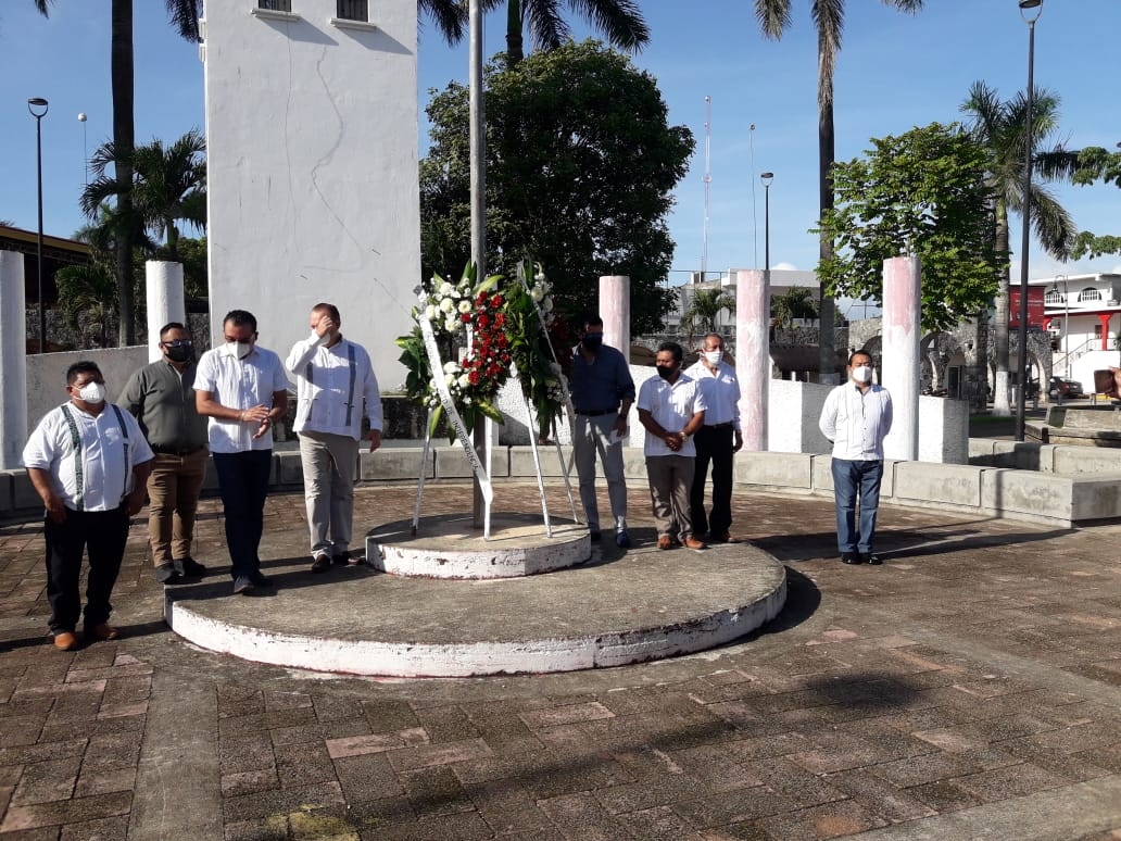 Conmemoran 210 aniversario de la Independencia de México en Felipe Carrillo Puerto