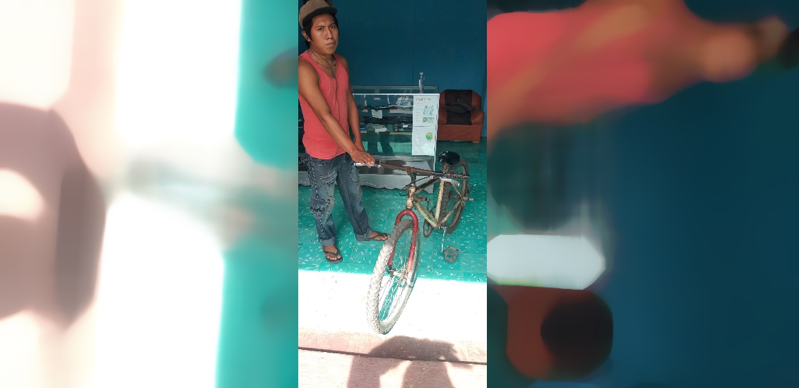 Abuelito de Progreso va a la tienda y encuentra su bici robada