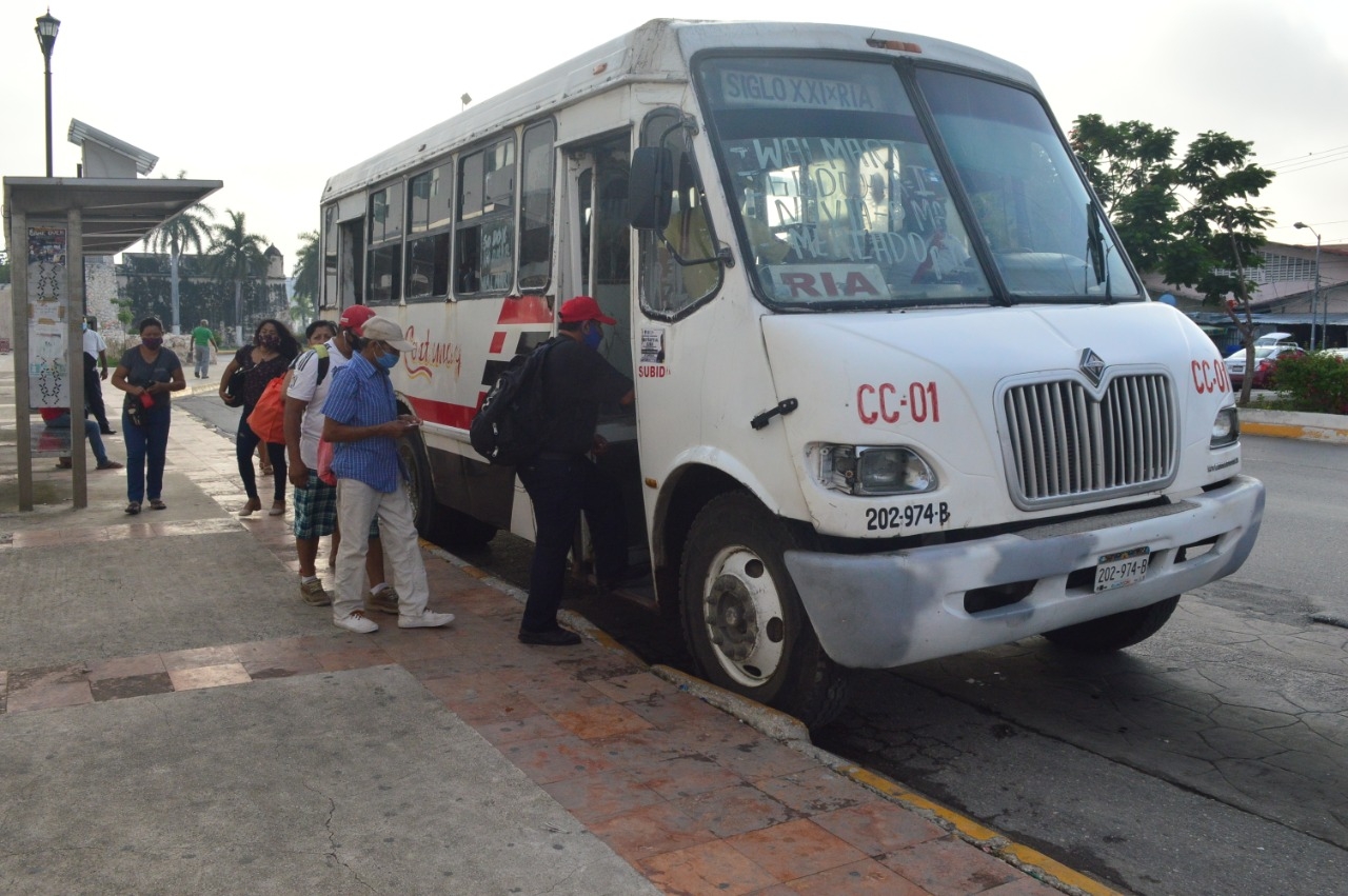 Transporte público de Campeche, sin aumento pese a autorización