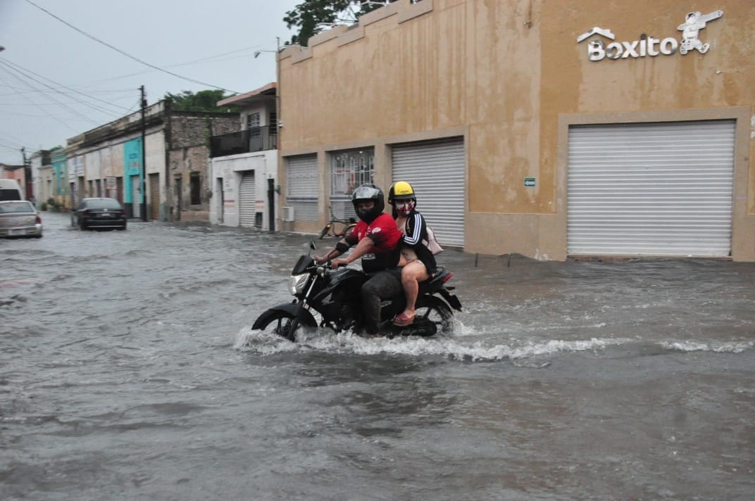 Península de Yucatán, con lluvias fuertes y chubascos para este jueves