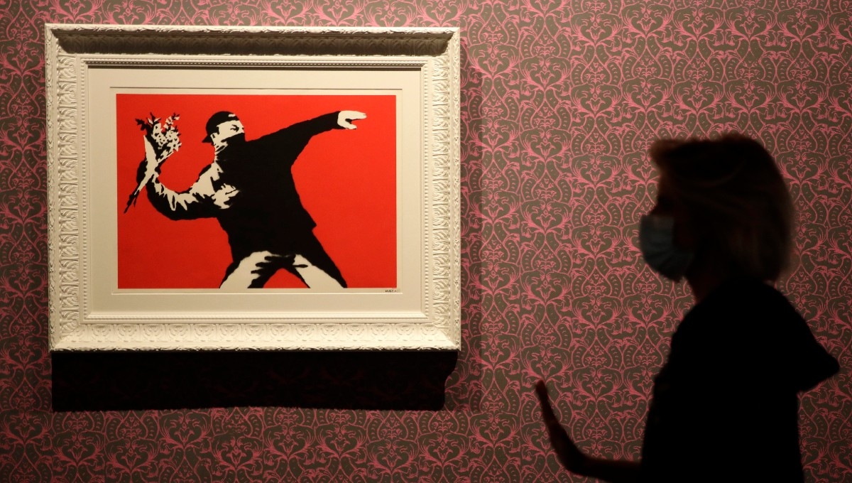 Banksy pierde los derechos de autor de su obra más famosa por mantener el anonimato