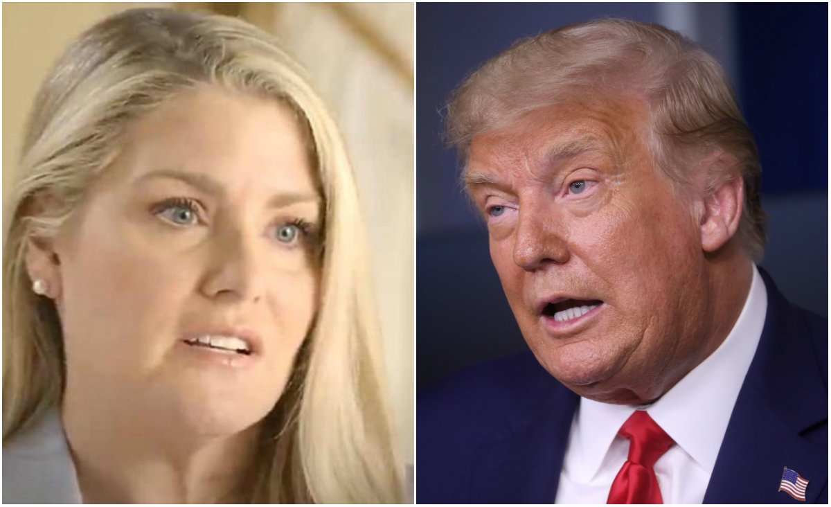 Amy Dorris acusa a Trump de violencia sexual (Especial Reuters)