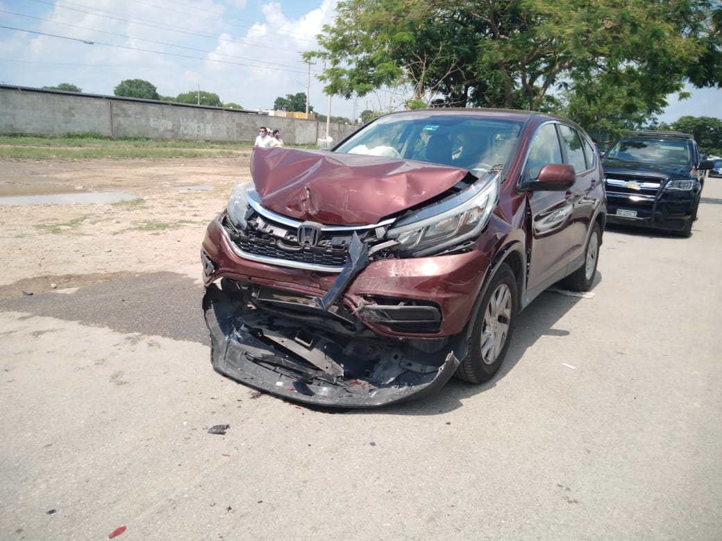 Carambola sin lesionados en Mérida