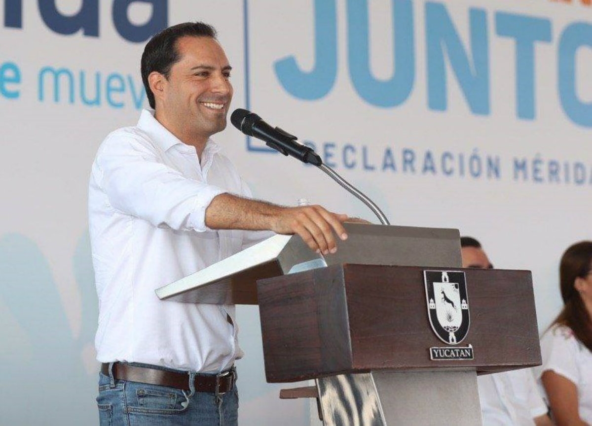 El gobernador yucateco tiene tres hijos