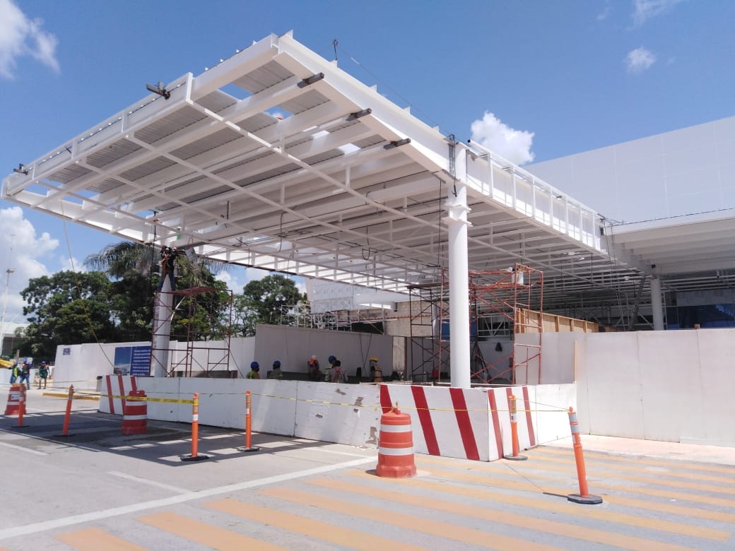 Primera fase de remodelación en Aeropuerto de Mérida va a buen ritmo