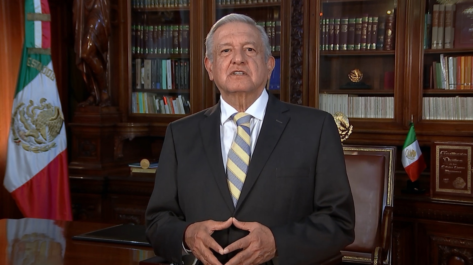 AMLO lanza mensaje por 75 años de la ONU: “que viva la fraternidad universal”