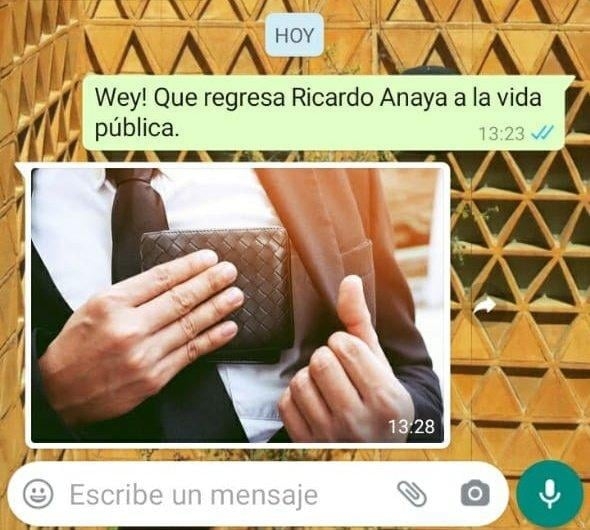 Anaya regresa a la política y en redes lo reciben con memes