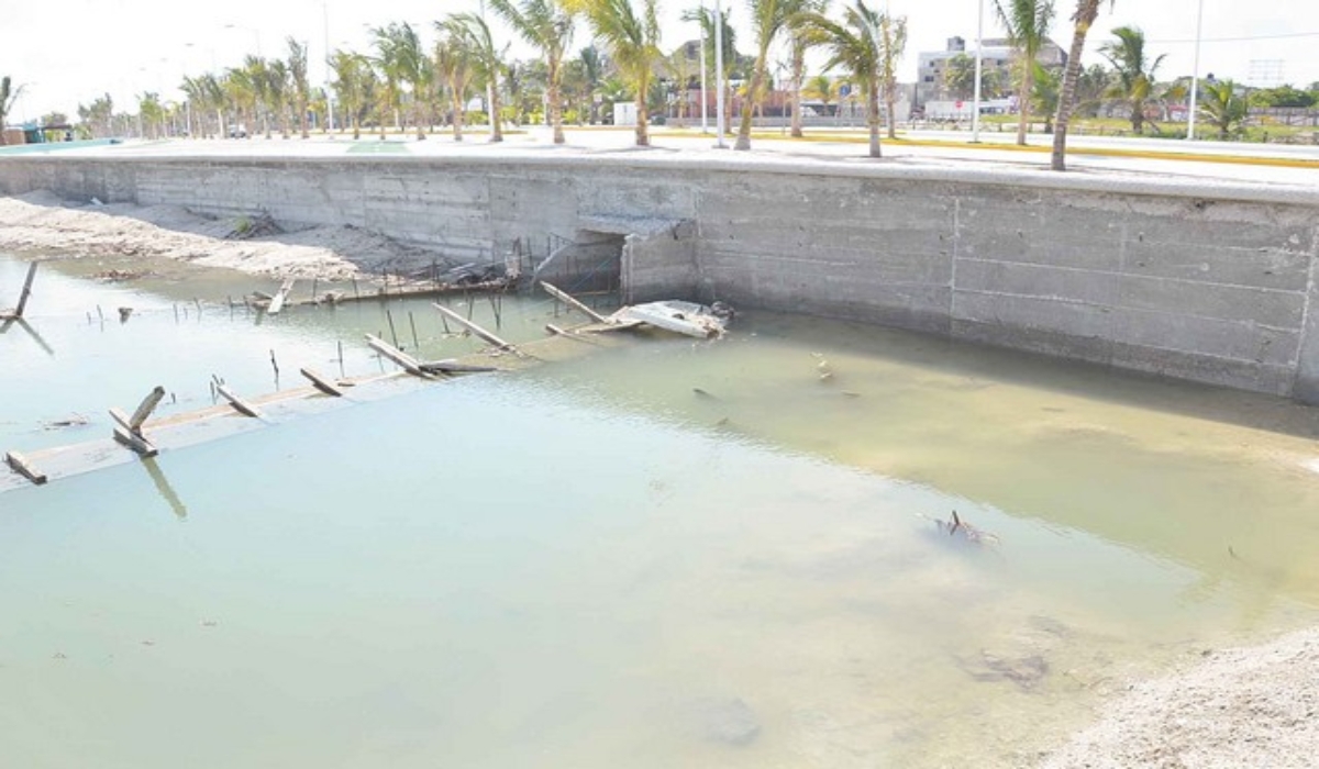 Entregan inconclusa la ampliación del Malecón Costero en Ciudad del Carmen