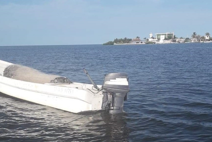 Pescador sufre descarga eléctrica mientras viajaba en una lancha en Isla Arena