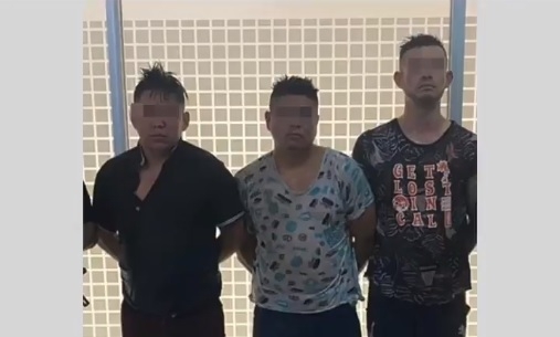 Detienen a tres hombres por enfrentamiento a balazos en Cancún