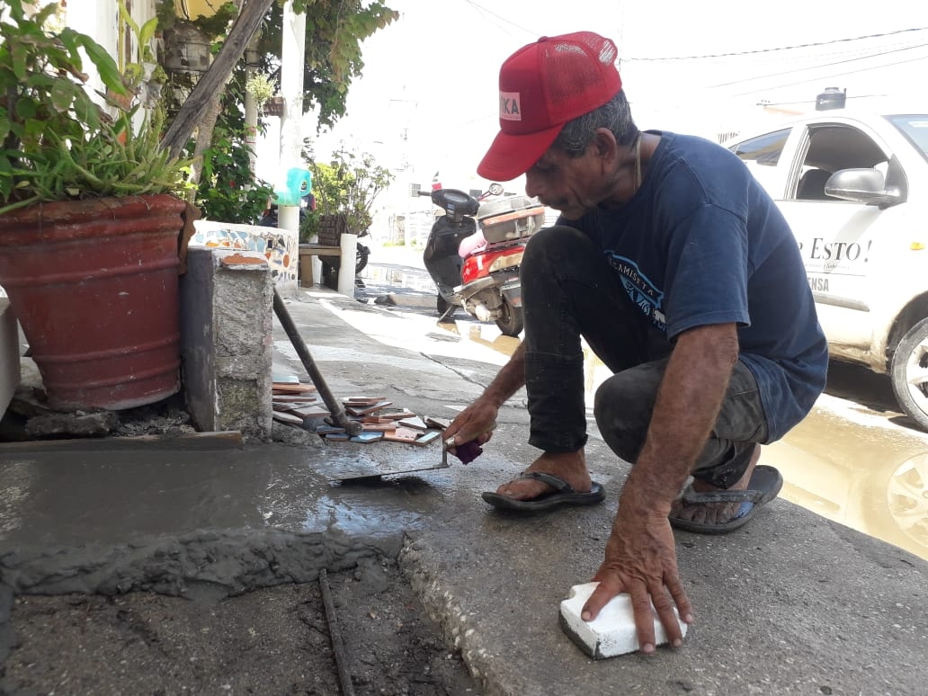 Albañiles de Ciudad del Carmen en crisis; no encuentran trabajo