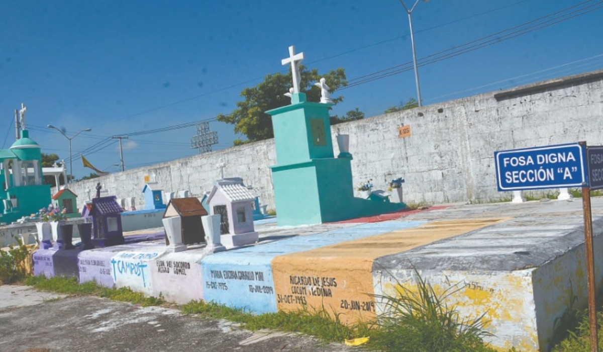 Durante la pandemia, se duplican los depósitos en la Fosa Digna del Cementerio Xoclán