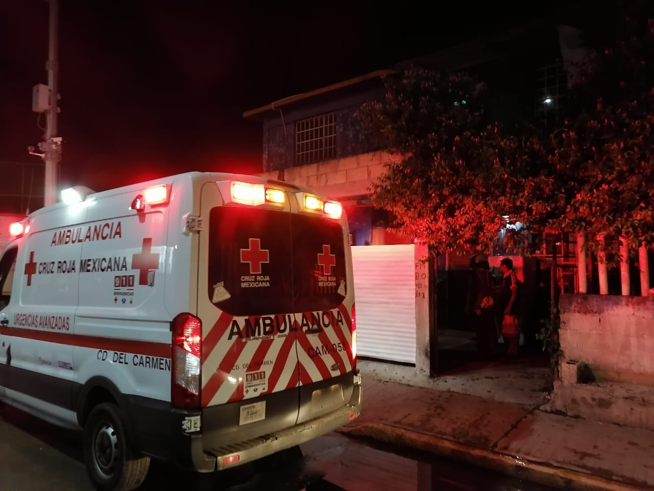 Los vecinos avisaron a los servicios de emergencia Foto: Emmanuel Sansores