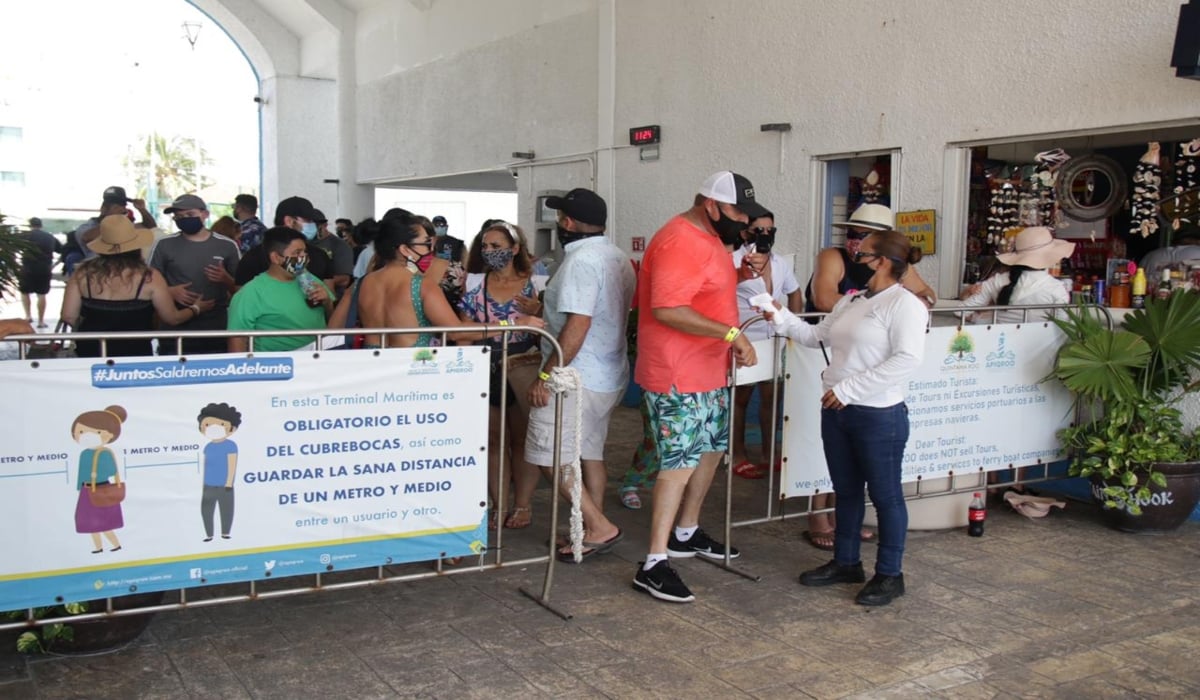 Terminal Marítima de Puerto Juárez prepara protocolos para el Semáforo Amarillo