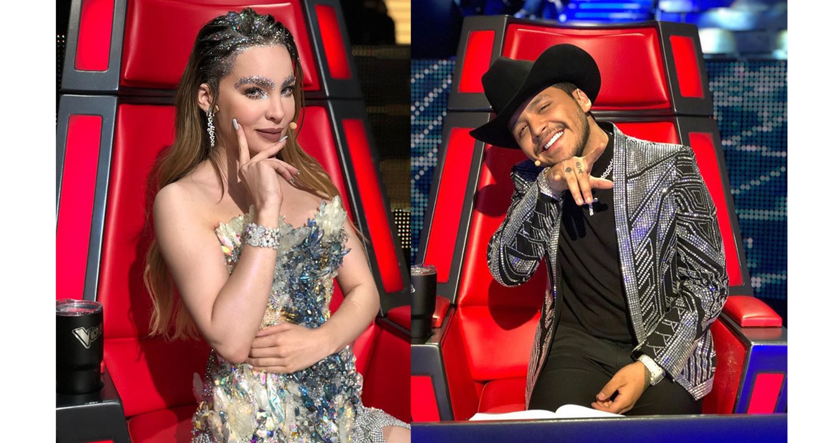 Christian Nodal se hace un tatuaje de Belinda en el rostro