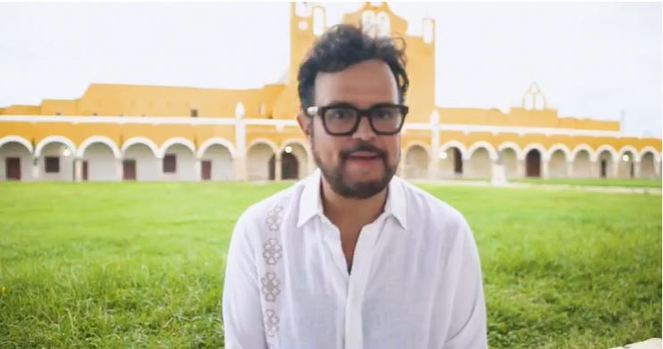 Protagoniza Aleks Syntek video promocional de Yucatán