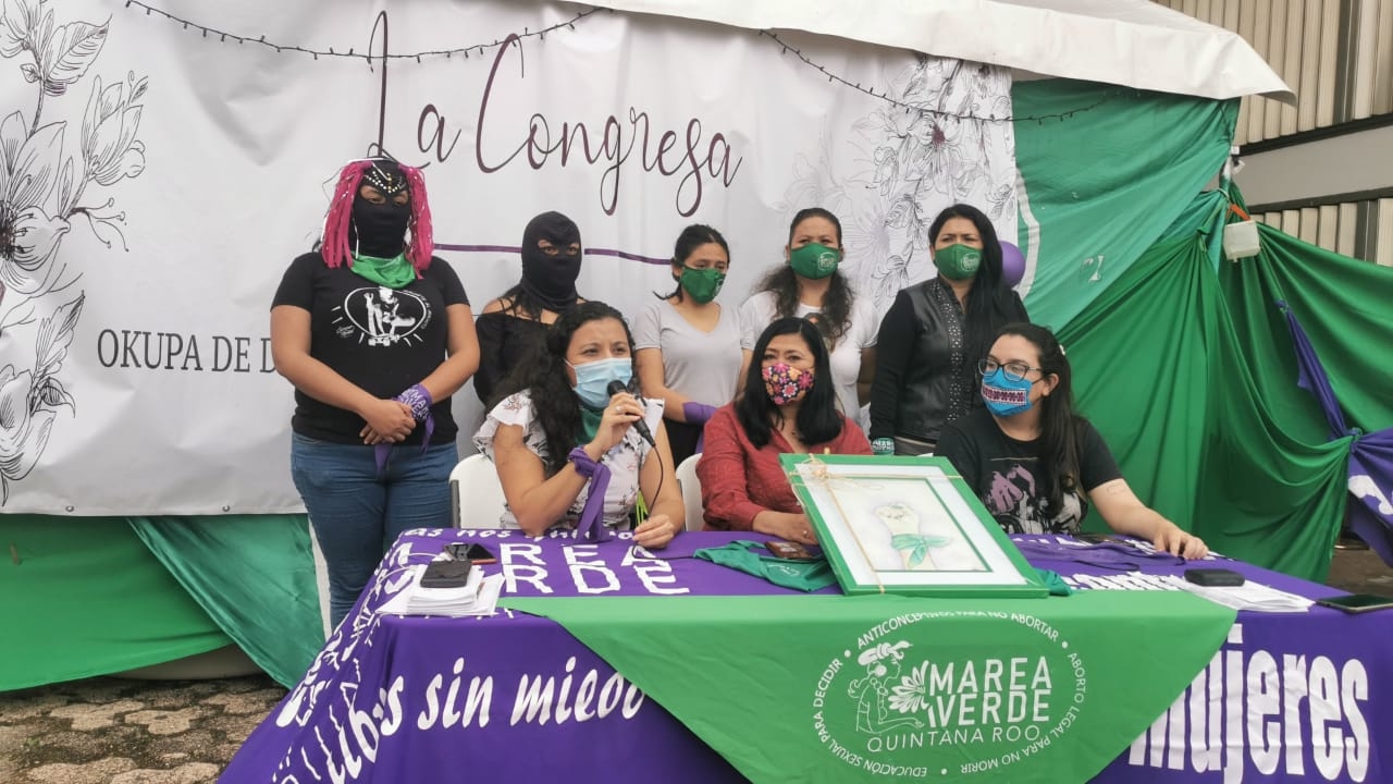 Diputada de Morena exige al congreso una resolución a la Red Feminista de Quintana Roo