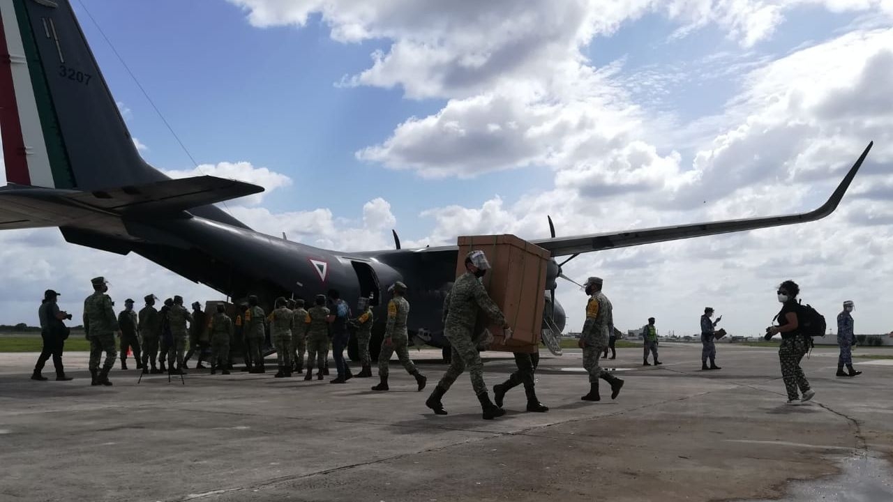 Vacuna contra el COVID-19 llega hoy a Mérida, Yucatán