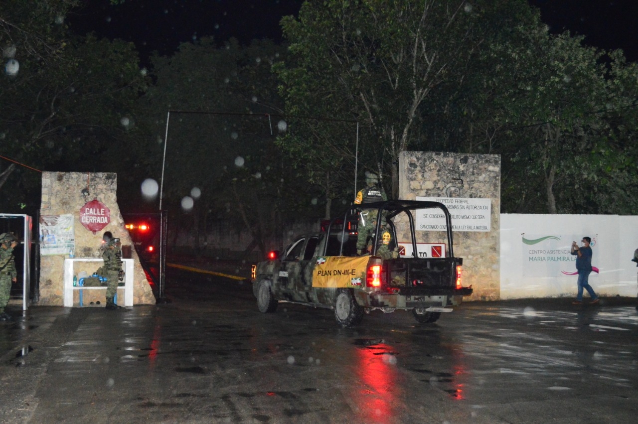 Reciben vacunas en el 10mo. Batallón y Hospital de Zona Num. 1 de Campeche