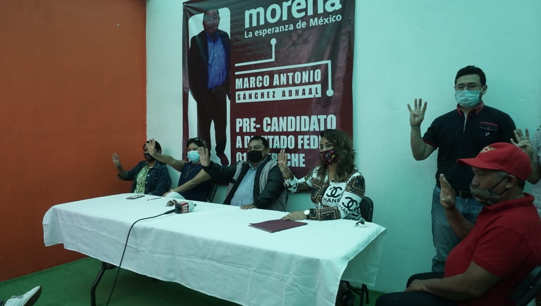 Líder de la CTC se registra como precandidato de Morena en Campeche