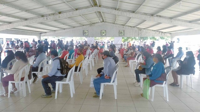 Ganaderos reciben ayuda tras inundaciones en Palizada