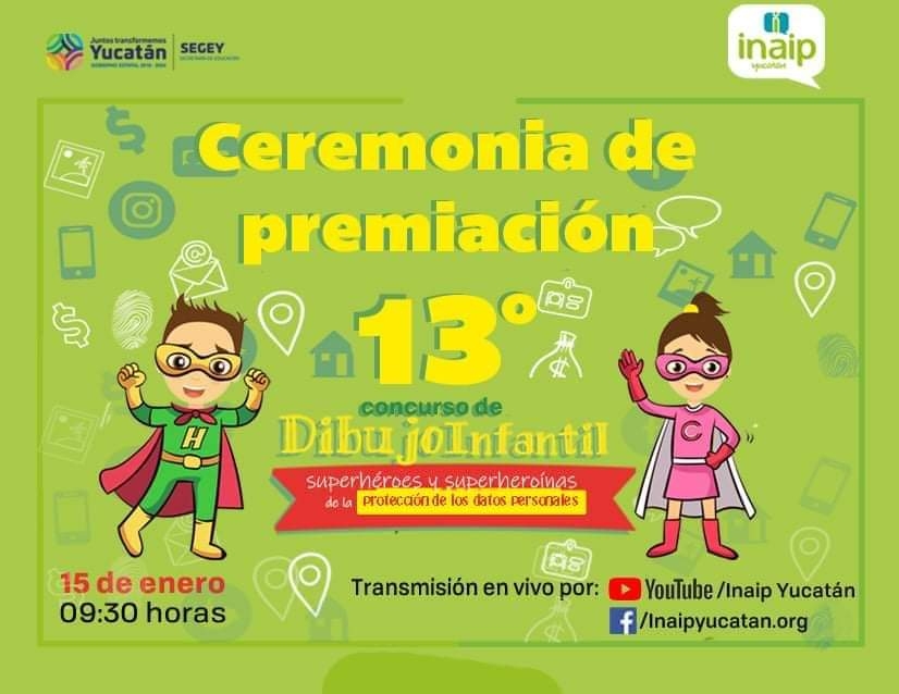 Premia INAIP a superhéroes creados por niños yucatecos