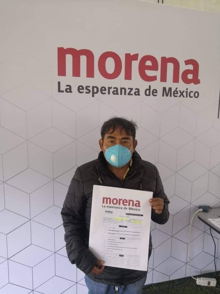 Vocero de los 43 de Ayotzinapa busca candidatura federal por Morena